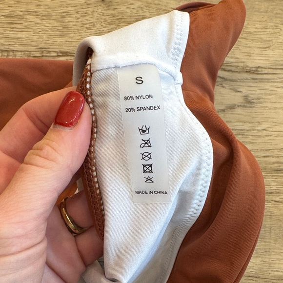 SHEIN Terracotta Bikini Set - Picture 3 of 7